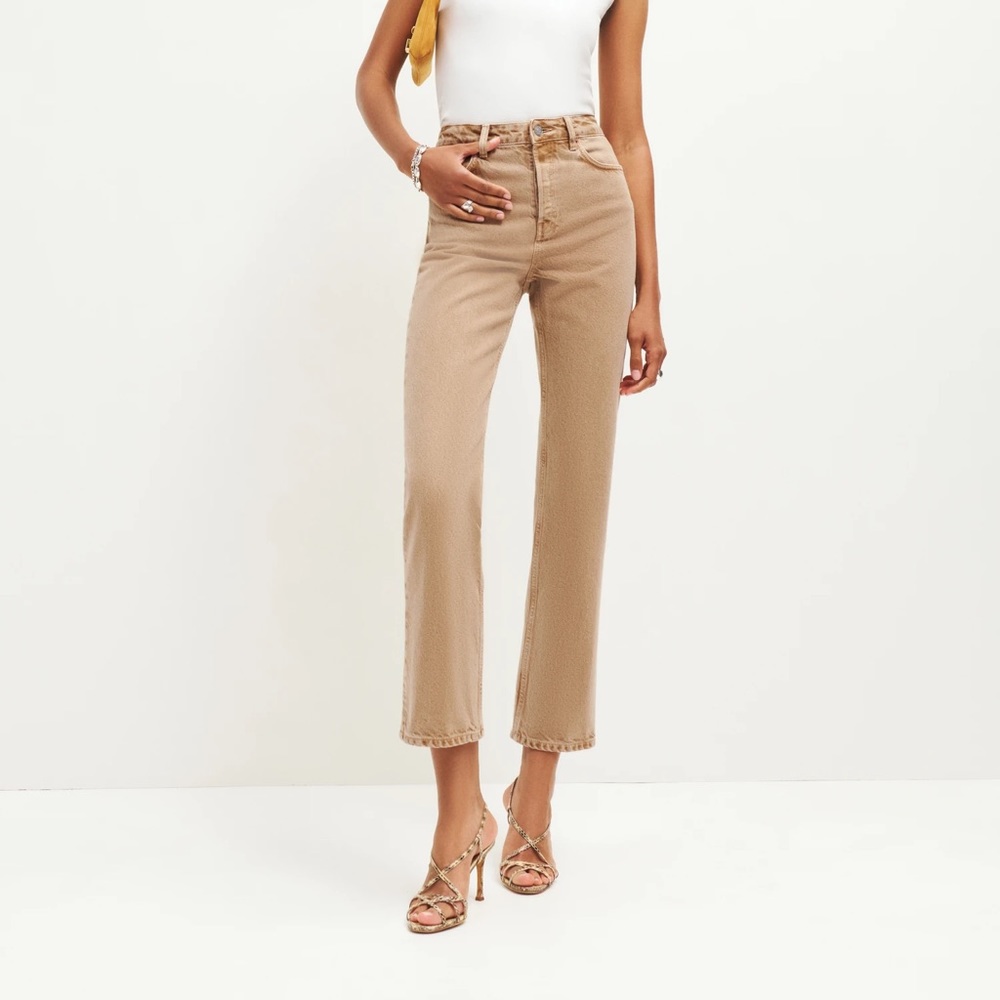 Reformation Cynthia High Rise Straight Jeans size 26